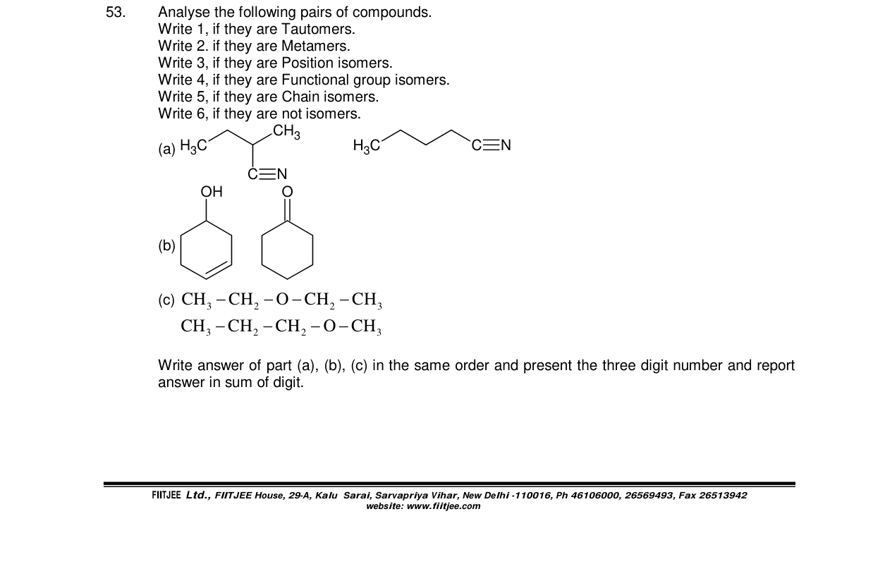 Chemistry diagram for: See image