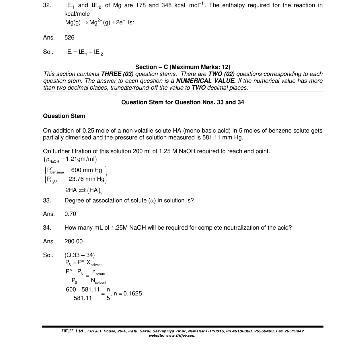 Chemistry diagram for: See image