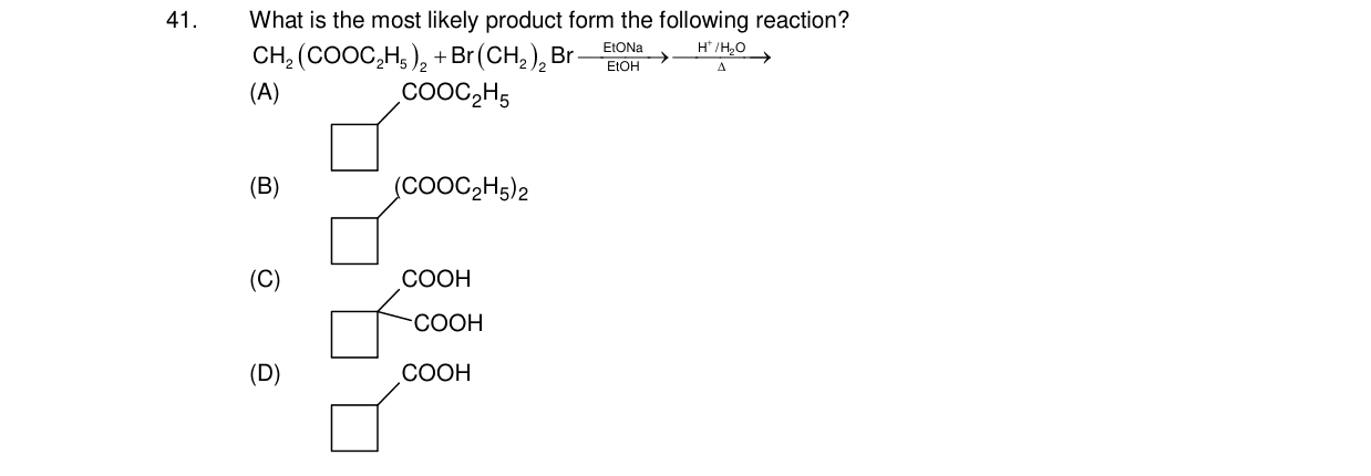 Chemistry diagram for: See image