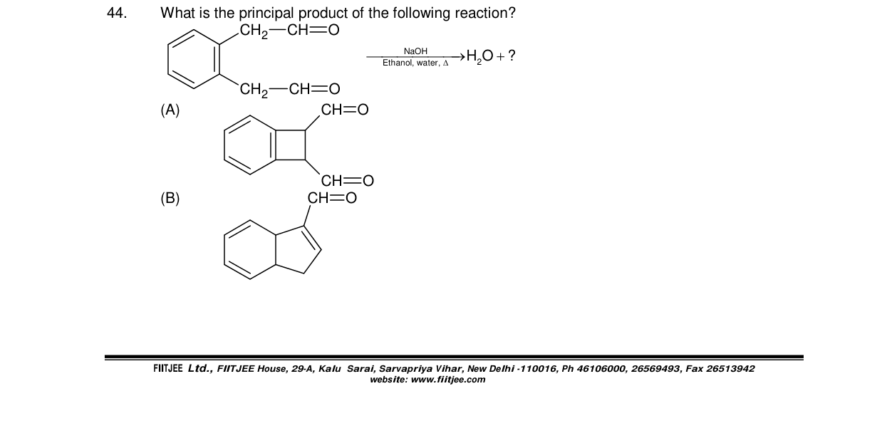Chemistry diagram for: See image
