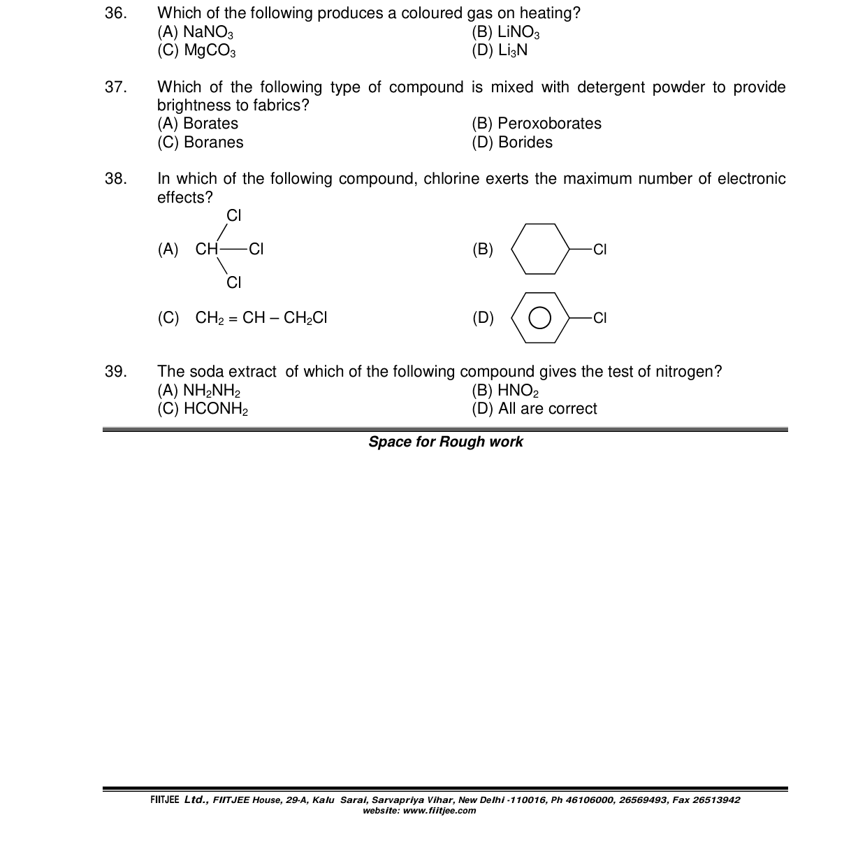 Chemistry diagram for: See image