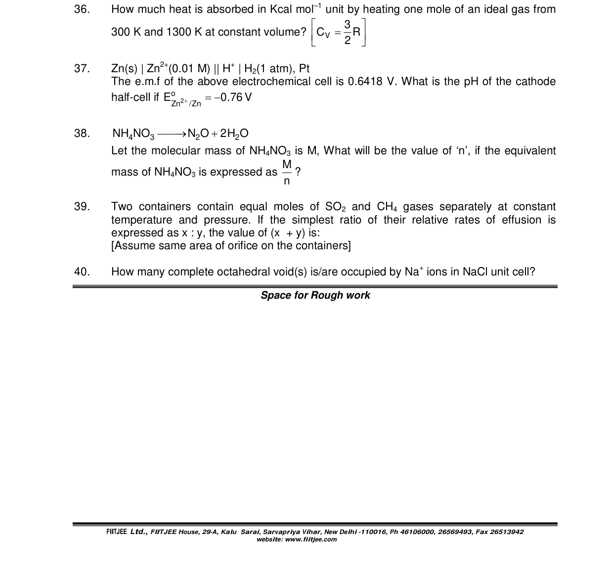 Chemistry diagram for: See image