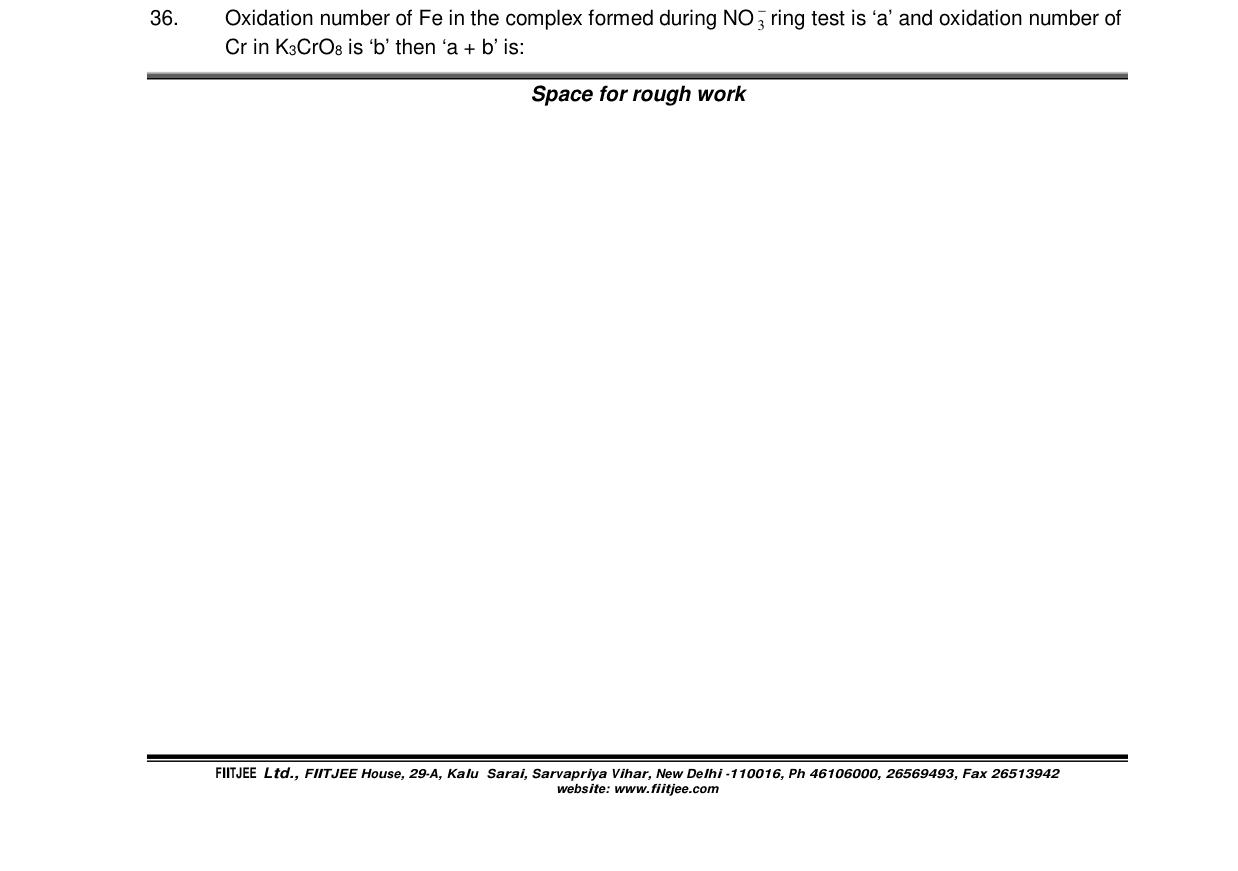 Chemistry diagram for: See image