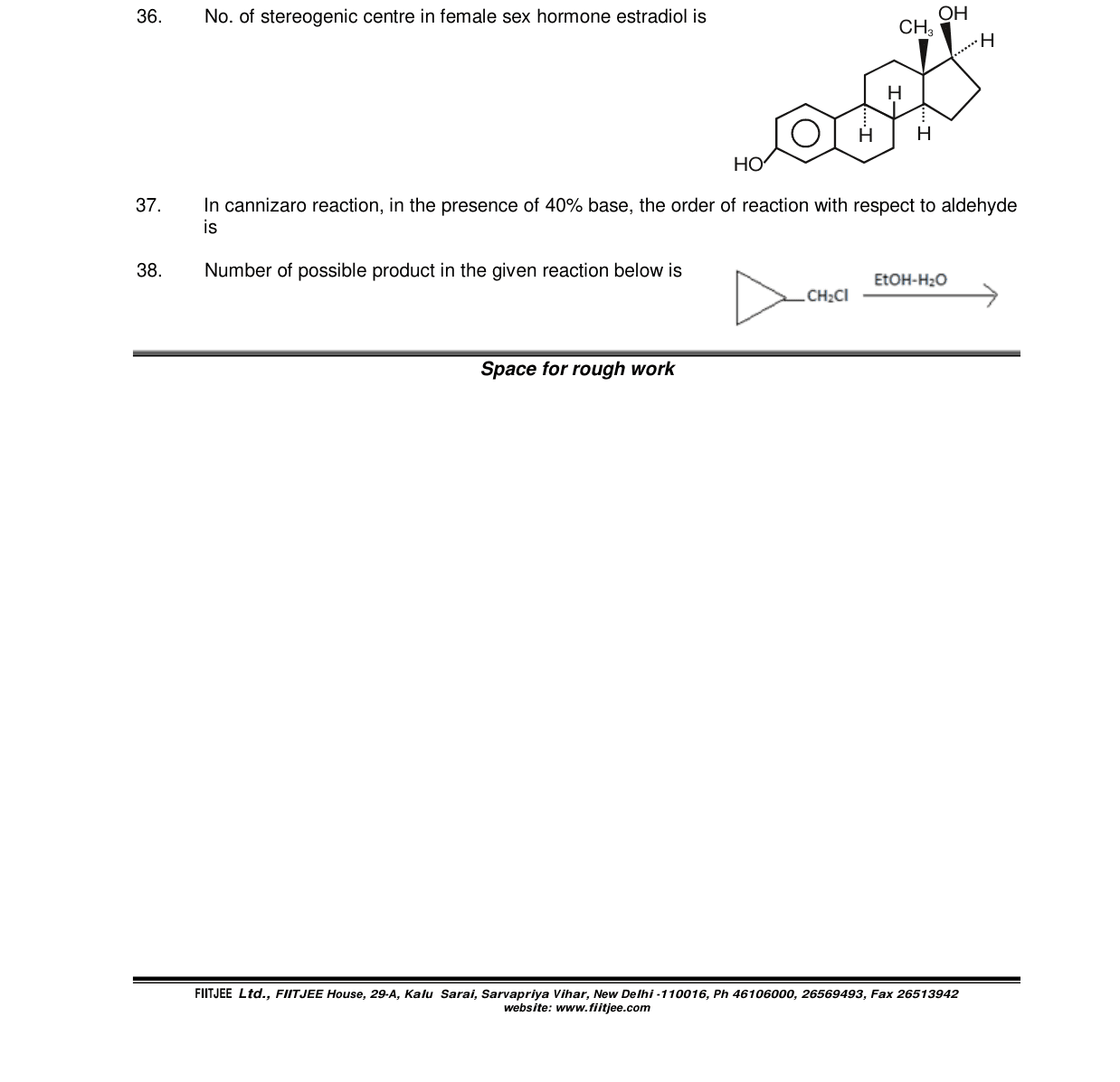 Chemistry diagram for: See image