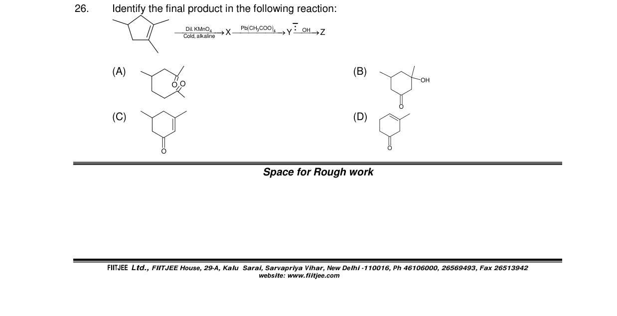 Chemistry diagram for: See image