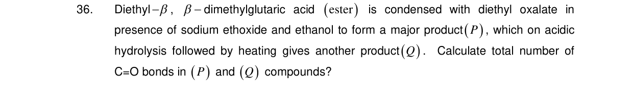 Chemistry diagram for: See image
