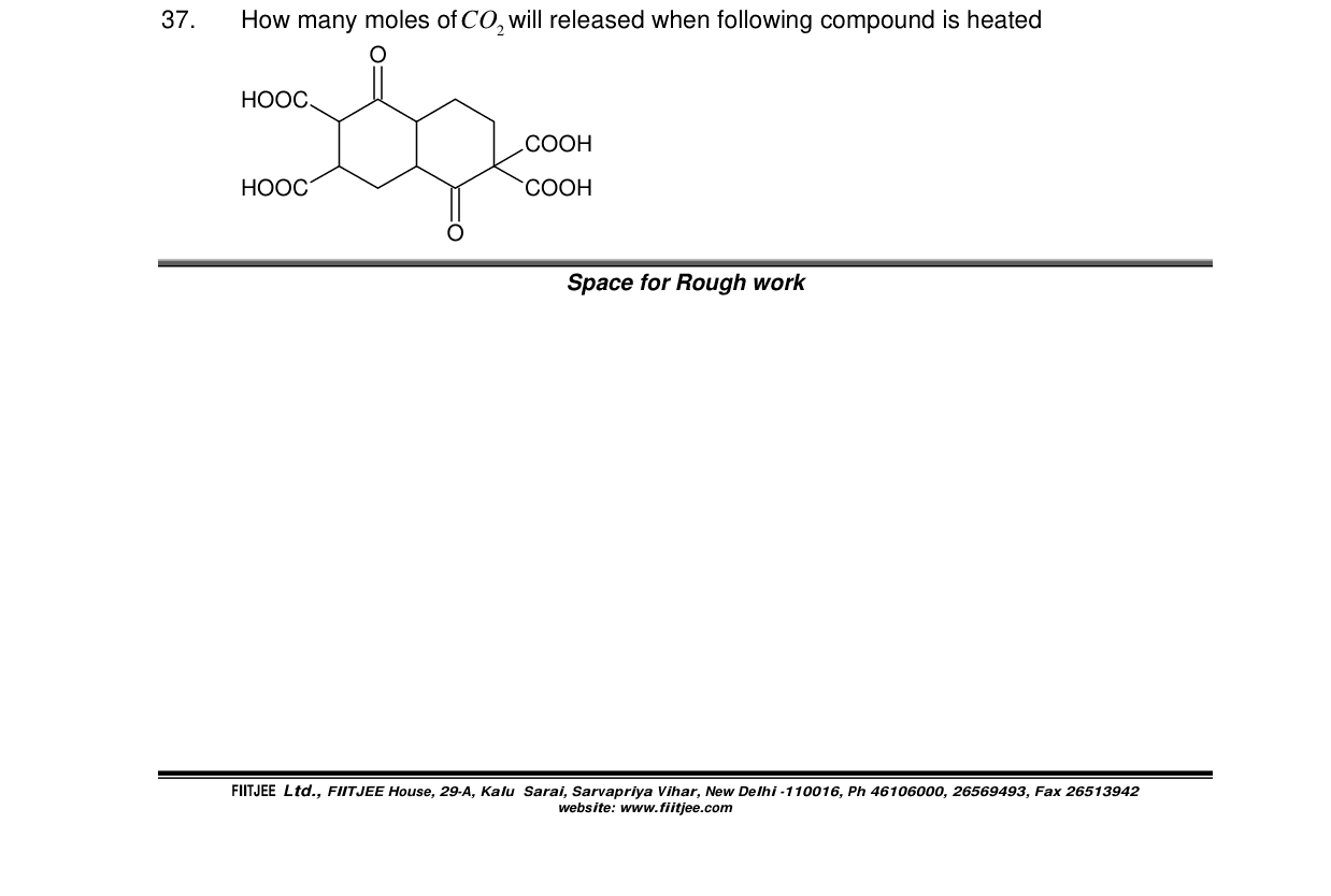 Chemistry diagram for: See image