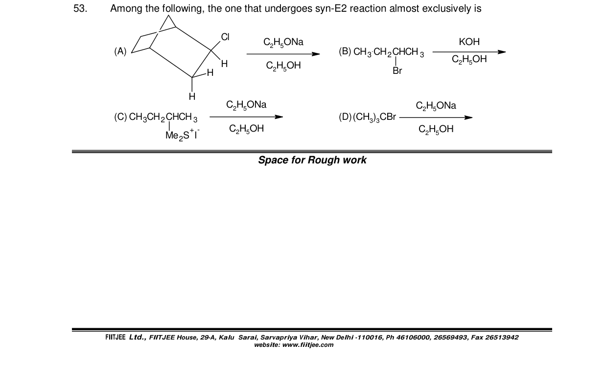 Chemistry diagram for: See image