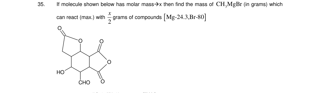Chemistry diagram for: See image