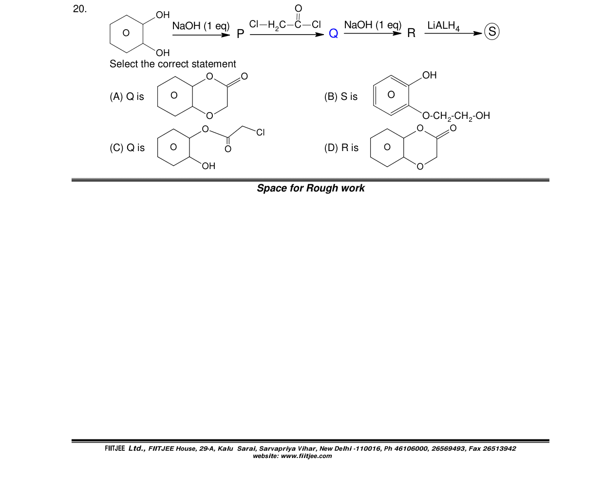 Chemistry diagram for: See image