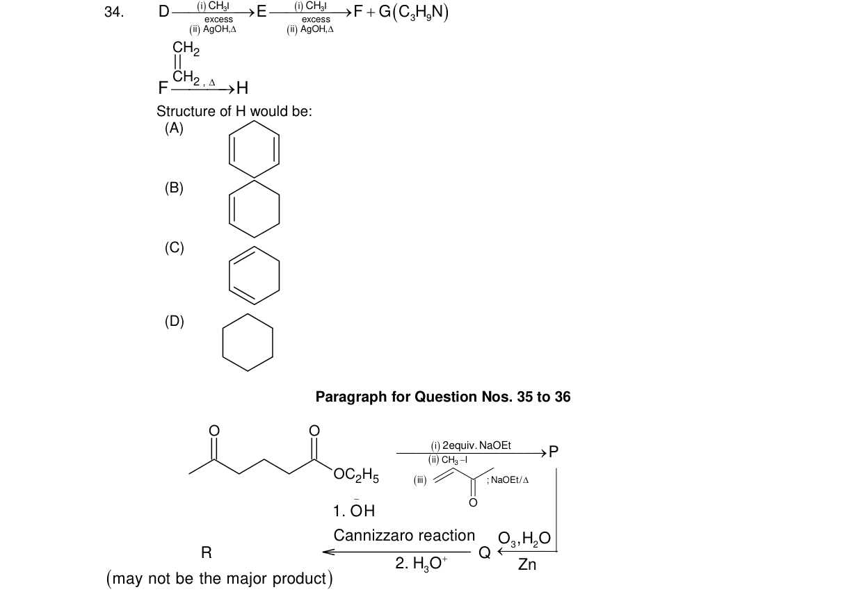 Chemistry diagram for: See image