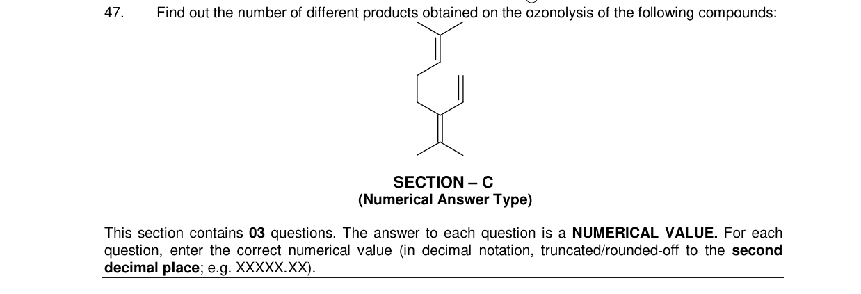 Chemistry diagram for: See image