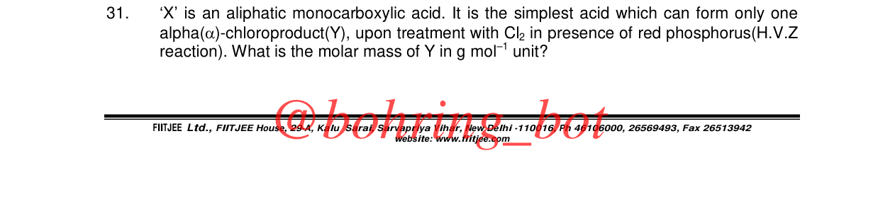 Chemistry diagram for: See image