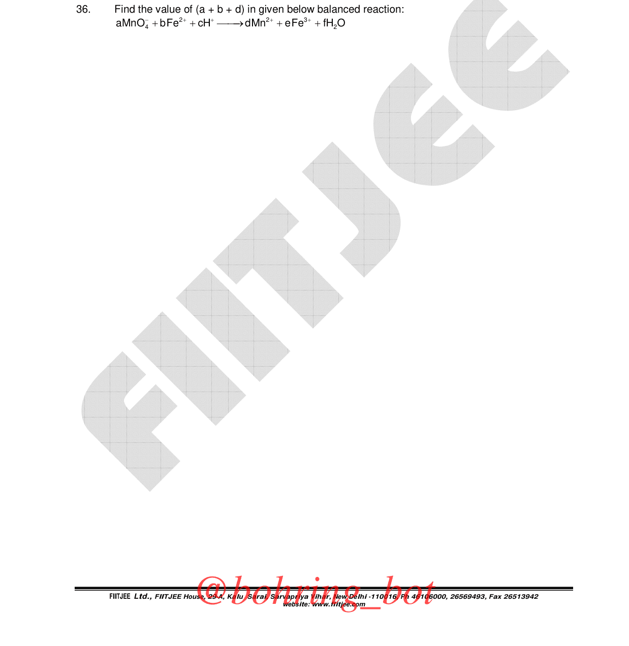 Chemistry diagram for: See image
