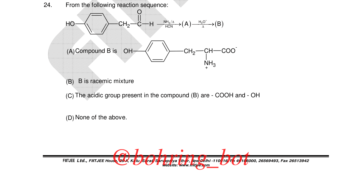 Chemistry diagram for: See image