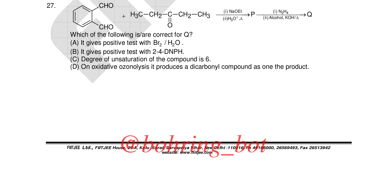 Chemistry diagram for: See image