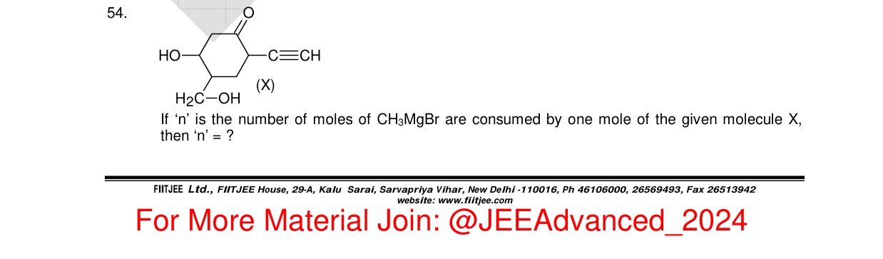 Chemistry diagram for: See image