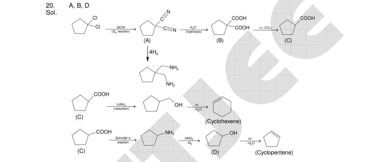 Chemistry diagram for: See image