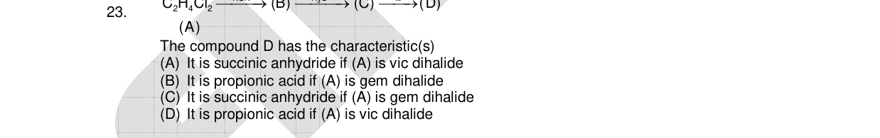 Chemistry diagram for: See image