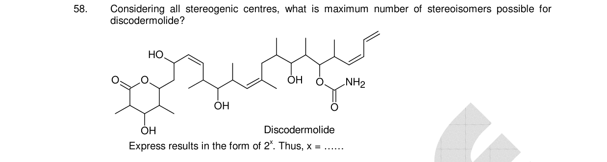 Chemistry diagram for: See image