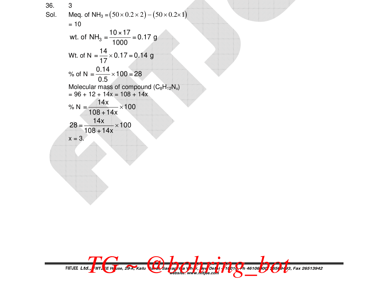 Chemistry diagram for: See image