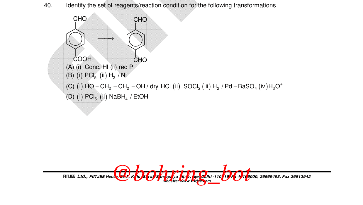 Chemistry diagram for: See image