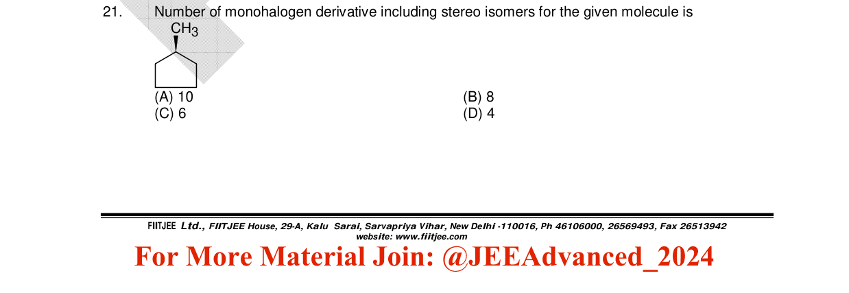 Chemistry diagram for: See image