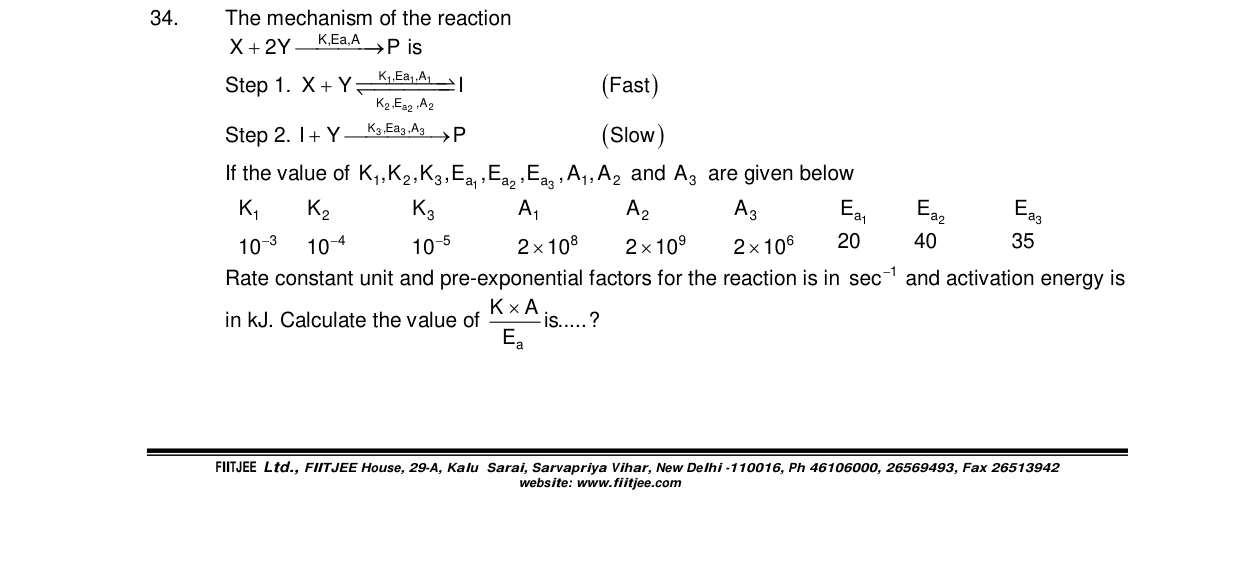 Chemistry diagram for: See image