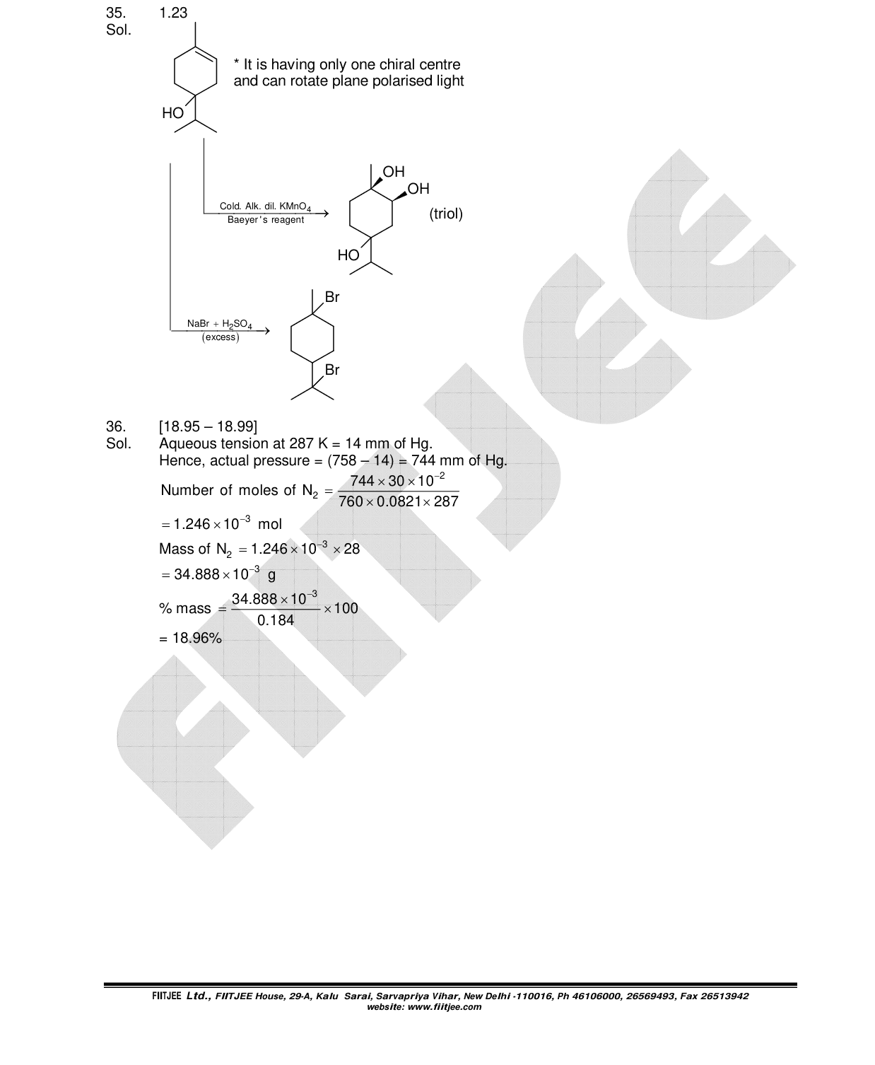 Chemistry diagram for: See image