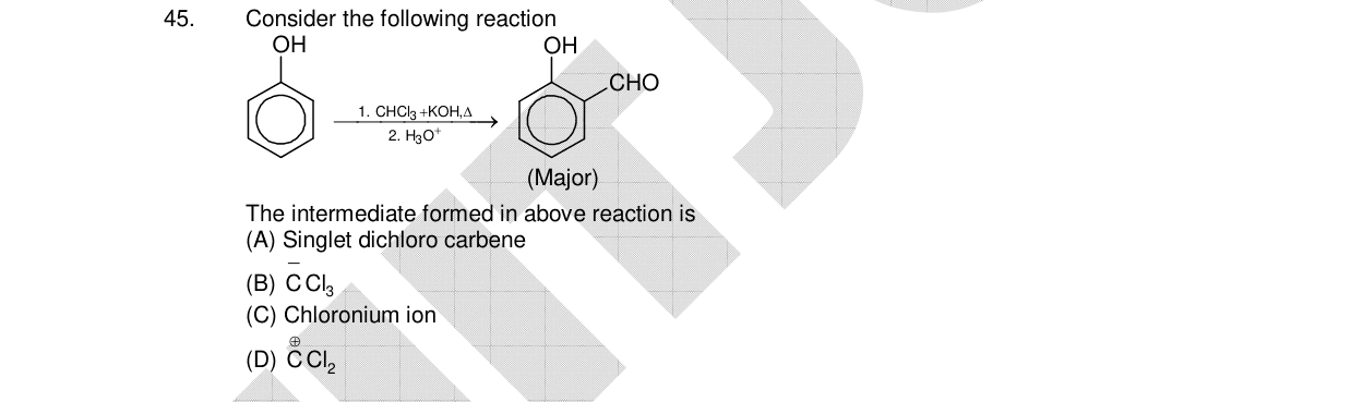 Chemistry diagram for: See image