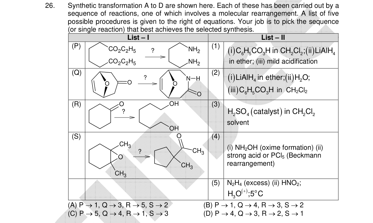 Chemistry diagram for: See image