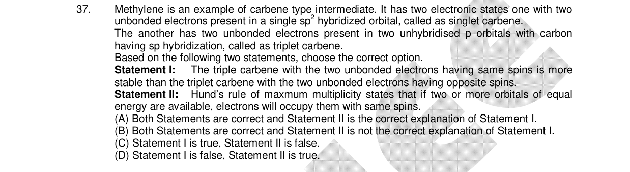 Chemistry diagram for: See image