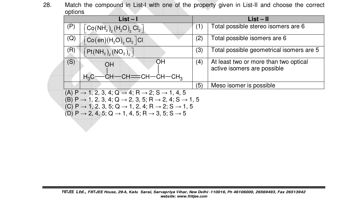 Chemistry diagram for: See image