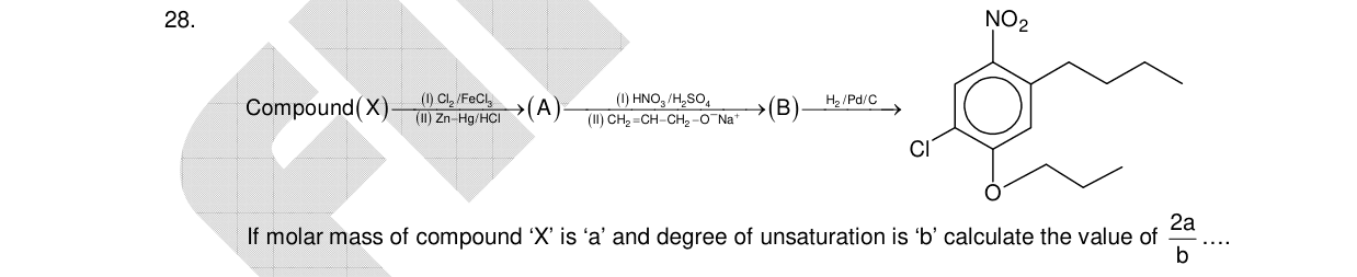 Chemistry diagram for: See image