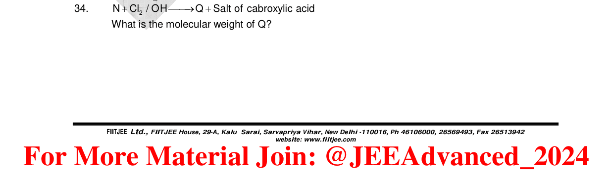 Chemistry diagram for: See image
