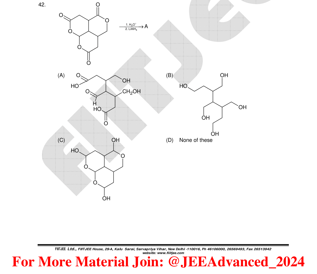 Chemistry diagram for: See image