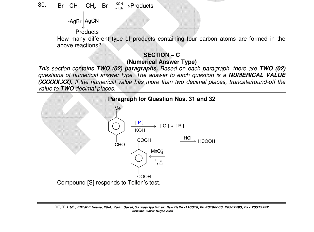Chemistry diagram for: See image