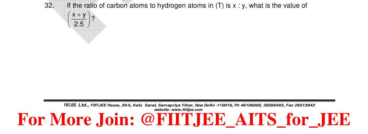 Chemistry diagram for: See image