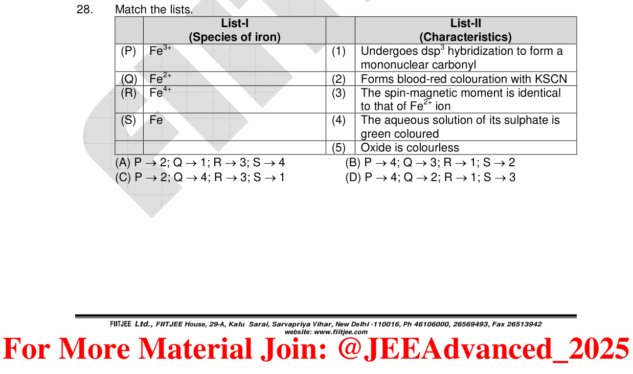 Chemistry diagram for: See image