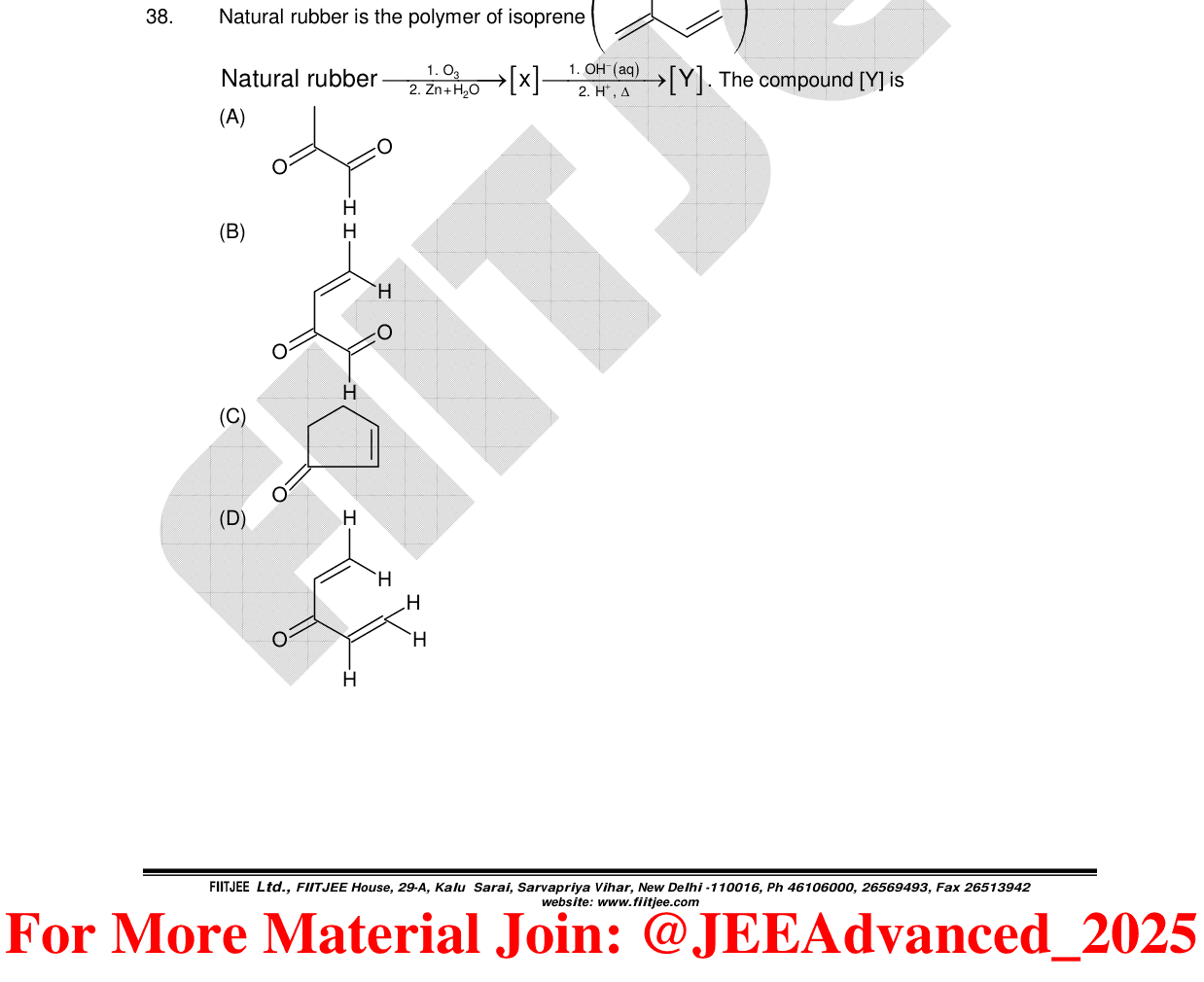 Chemistry diagram for: See image