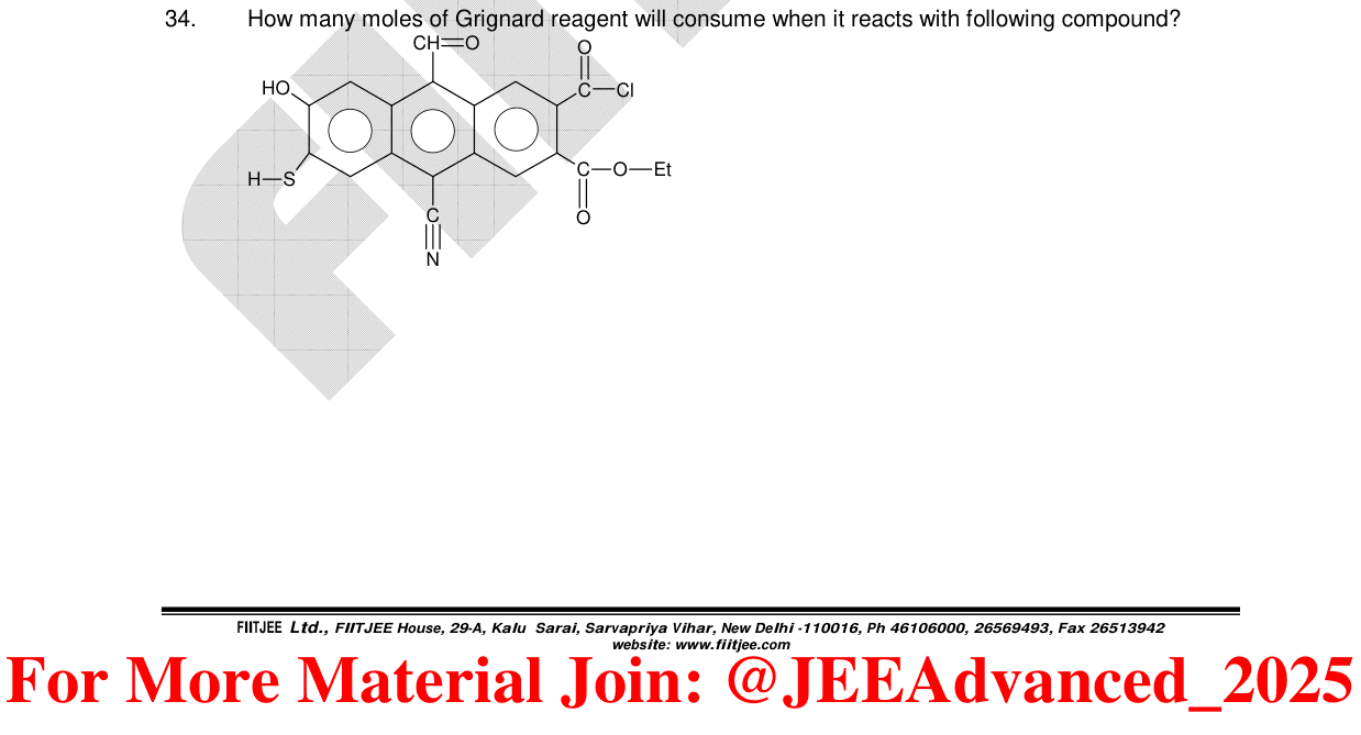Chemistry diagram for: See image