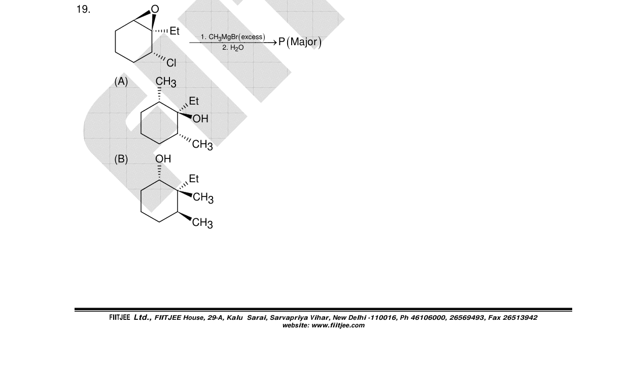Chemistry diagram for: See image