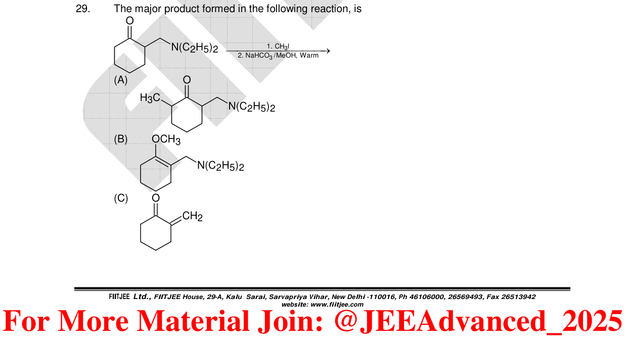 Chemistry diagram for: See image
