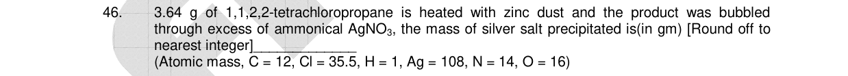 Chemistry diagram for: See image