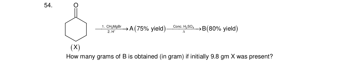 Chemistry diagram for: See image