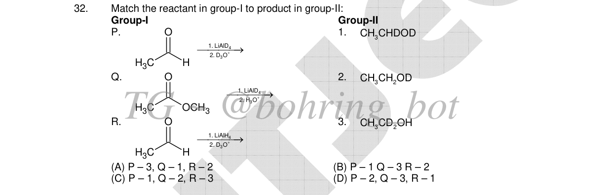 Chemistry diagram for: See image