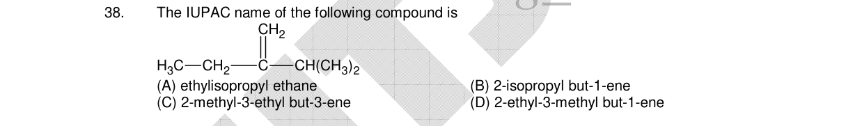 Chemistry diagram for: See image