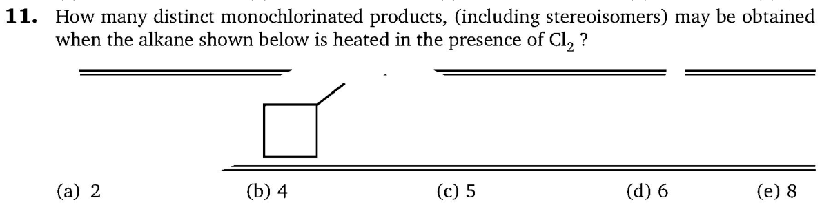 Chemistry diagram for: See image