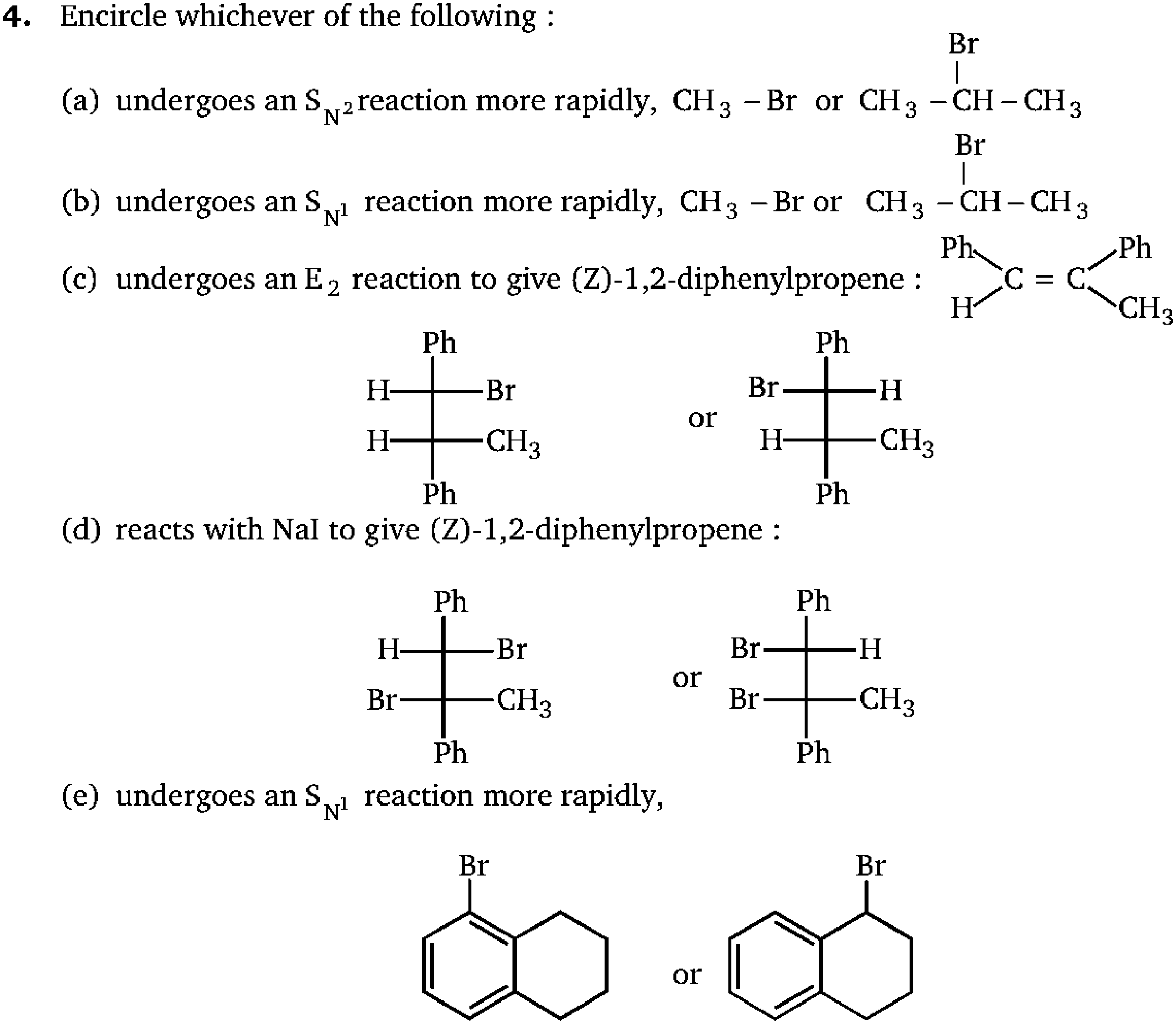 Chemistry diagram for: See image